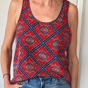 Alya racer back top. size M